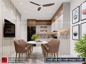 Thiết kế nhà cấp 4 trên nền đất đỏ tại Phan Thiết